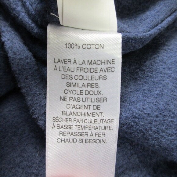 Vineyard Vines Crosby Flannel Shirt Men XXL Blue Button Down Elbow Patch 566 - Picture 5 of 10